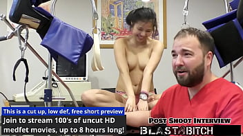 Patient raya nguyen sucks dick and gets fucked by doctor pov version