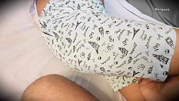 Big tits stepsister was alone at home then stepbrother came to give company