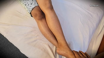 Big tits stepsister was alone at home then stepbrother came to give company