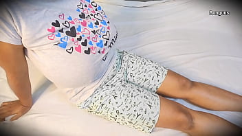 Big tits stepsister was alone at home then stepbrother came to give company Big tits stepsister was alone at home then stepbrother came to give company