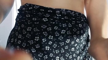 Pelirroja con vestido