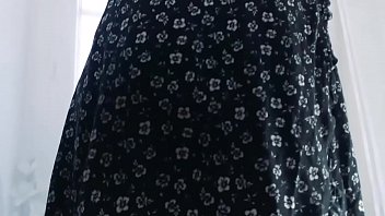 Pelirroja con vestido