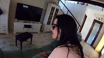 Milfycalla ep 109 stepmom is cheatingin this video i was cleaning the kitchen and the neighbor came to say hello #amate