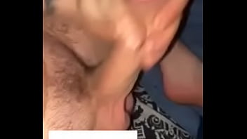 Playing with my huge dick