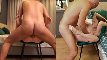 Intense anal lover incredibly beautiful girl loves hard anal with a big dick part 2