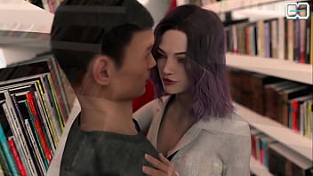 Blody passion lila apologize herselves with a creampie in the library