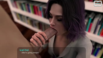 Blody passion lila apologize herselves with a creampie in the library