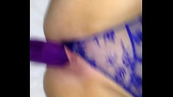 Wife with big dildo Wife with big dildo