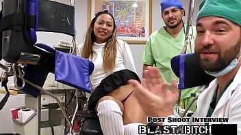 Melany lopez sucks dick and swallows huge load of cum