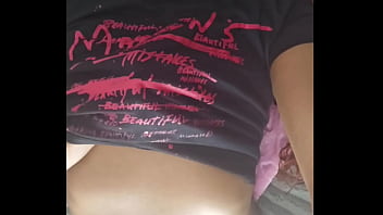 Ebony Beauty Couldn't Stop Herself From Fingering Her Fat Pierced Pussy thumbnail