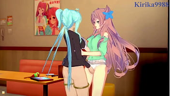 Kanade amō and maria cadenzavna eve and cagliostro intense lesbian play symphogear hentai Kanade amō and maria cadenzavna eve and cagliostro intense lesbian play symphogear hentai