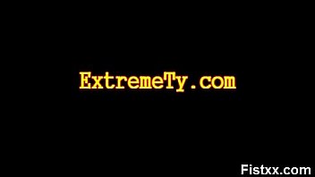 Mega titty fisting wife naked solo Mega titty fisting wife naked solo