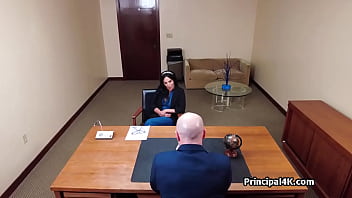 Teacher And Head Teacher Having Fun In The Office thumbnail