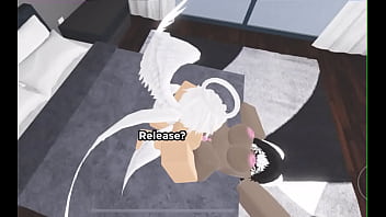 Fucked and creampied ebony rblx