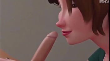 Tante cassie suce une bite