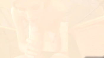 Skinny model sindy vega covered in cum in pov