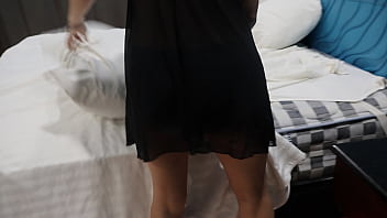 Arreglando mi cama con lenceria sexy try on haul probando lenceria wet vs dry hacer la cama