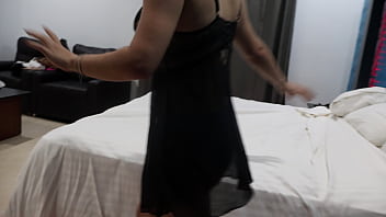 Arreglando mi cama con lenceria sexy try on haul probando lenceria wet vs dry hacer la cama