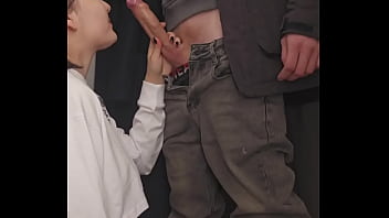 Brunette hottie lets me fuck her