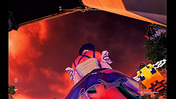 Fishering fishes with her fist