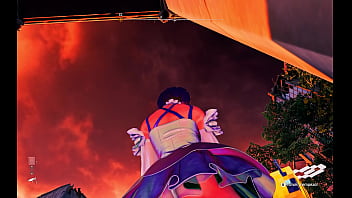 Fishering fishes with her fist