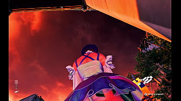 Fishering fishes with her fist