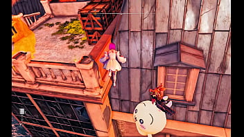 Fishering fishes with her fist