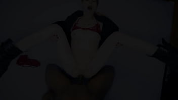 Creampie after ass fuck pov