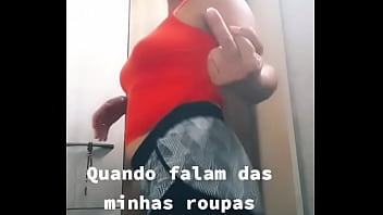 Shortinho apregado no cuzinho