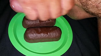 Chocolate Twinkies Loaded With Sperm Yummy thumbnail