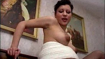 Pregnant russian milf