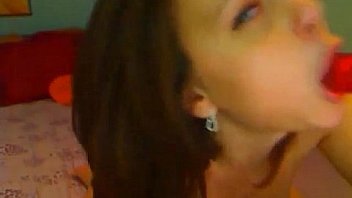 Big tits girl play with her ass on webcam