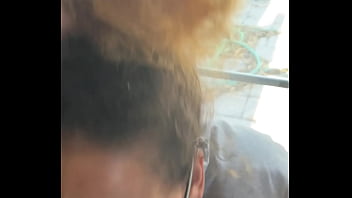 Lightskin ebony slut little step sister giving blowjob in front of window gets cum on her face while her boyfriend is looking for her Lightskin ebony slut little step sister giving blowjob in front of window gets cum on her face while her boyfriend is looking for her