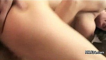 Hot cougar blows a big dick