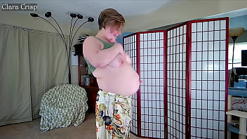 Jiggling and dropping titties and belly jumping up and down for belly and boob flops clara crisp shows off soft belly Jiggling and dropping titties and belly jumping up and down for belly and boob flops clara crisp shows off soft belly