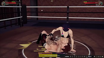 Xiao vs jerle nf3d mixed mma combat ring