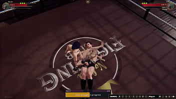 Xiao vs jerle nf3d mixed mma combat ring