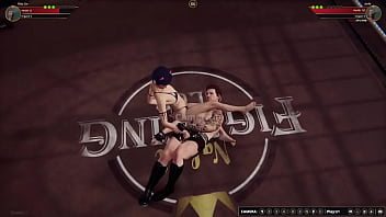 Xiao vs jerle nf3d mixed mma combat ring