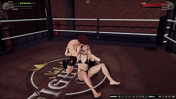 Xiao vs jerle nf3d mixed mma combat ring