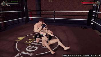 Xiao vs jerle nf3d mixed mma combat ring