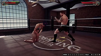 Xiao vs jerle nf3d mixed mma combat ring