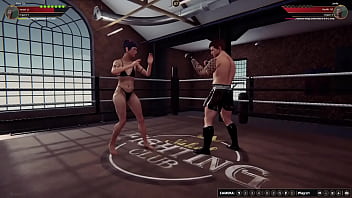 Xiao vs jerle nf3d mixed mma combat ring