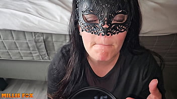 He had been saving for 3 days there was so much cum i had to swallow twice millie fox