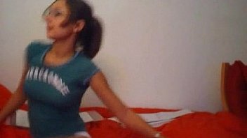 Arbercrombie girl striping in underwear