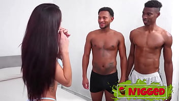 They want to have sex with black guys bbc sofia sweet secrett and charlotte scarlet want cocks two by two in nigged