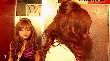 Asian teen lesbians for an awesome action