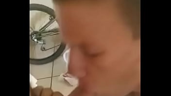 Feels so sub when down on my knees in front waiting for his cum yo hit my face