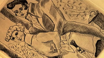 Retro erotic drawings
