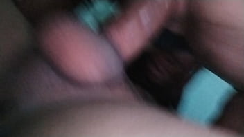 Spreading my ass cheeks to fully receive the big cock