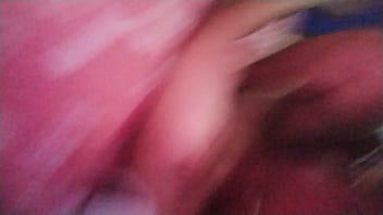 Spreading my ass cheeks to fully receive the big cock